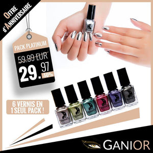 <b>WonderNails Concept.</b> | Vernis Effet Miroir (6 en 1)
